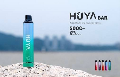 HUYA  BAR 虎牙拋棄式 5000口 一次性電子煙