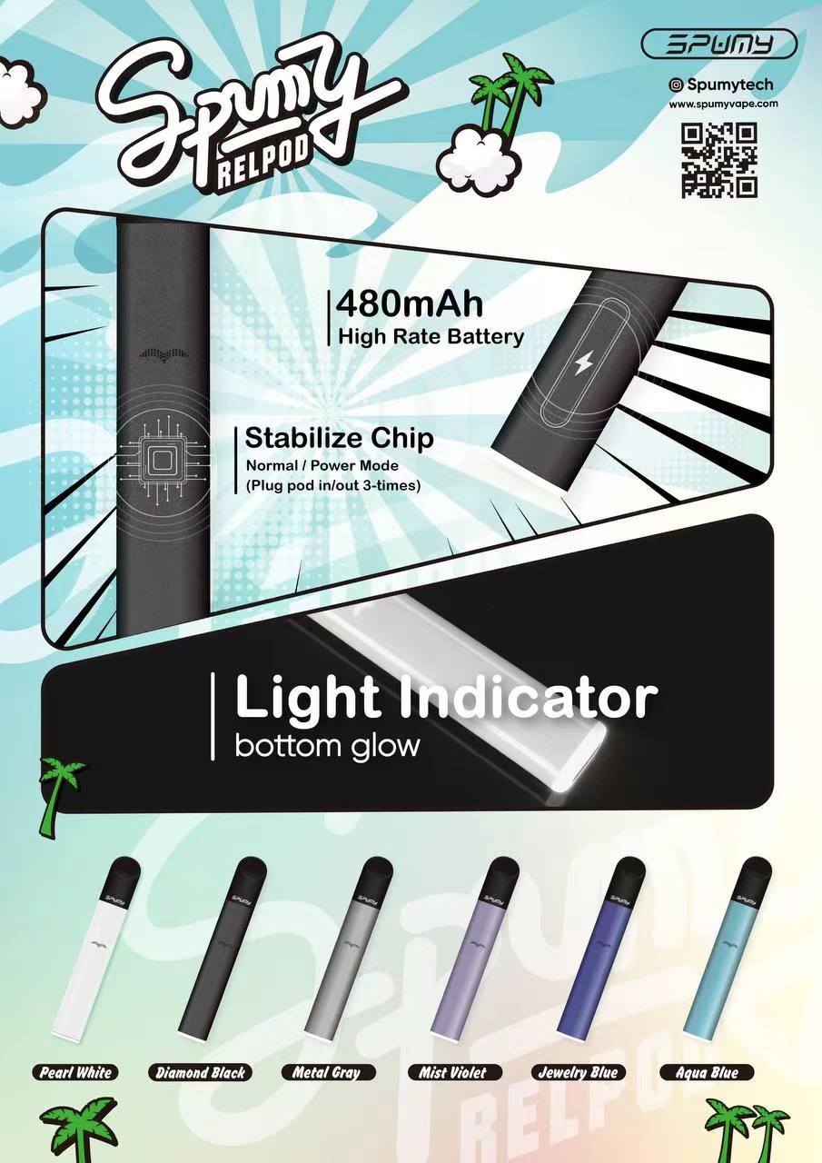 SPUMY 思邦迷 通用Rexl五代主機 換彈式電子菸煙桿