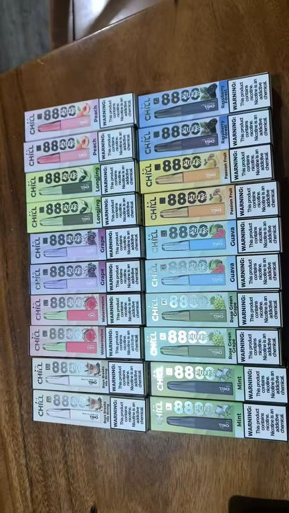 CHILL 拋棄式 8800口  8ml大容量一次性電子菸