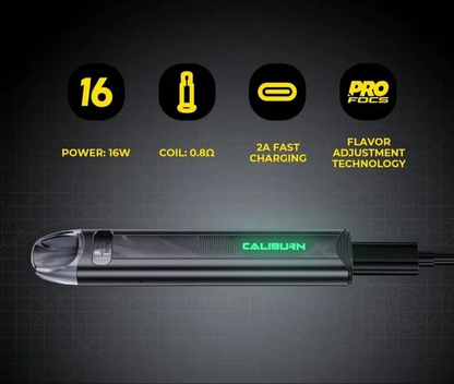 原裝正品 UWELL Caliburn A3咖哩棒 A3注油主機套裝/ A3空倉（4入組）台灣現貨