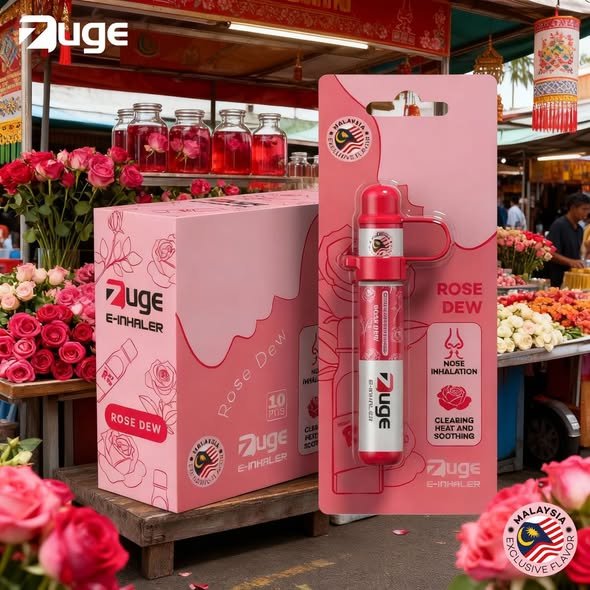 ZUGE 鼻吸器/痛鼻器 提神醒腦 替菸器 0尼古丁