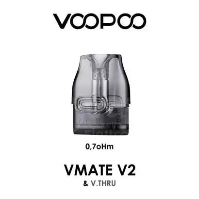 原裝正品 VOOPOO通用空倉（2顆裝）/適配VOOPOO VMATE E/pro/Infinity Edition 台灣現貨