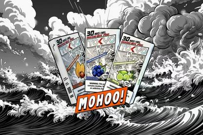 東京魔盒 TOKYOMOHOO BOX 拋棄式電子菸 買三隻加一百元送主機