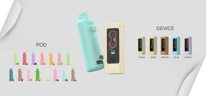 VEVIX TITAN泰坦 換彈拋棄式主機 棉芯還原度高 15000口