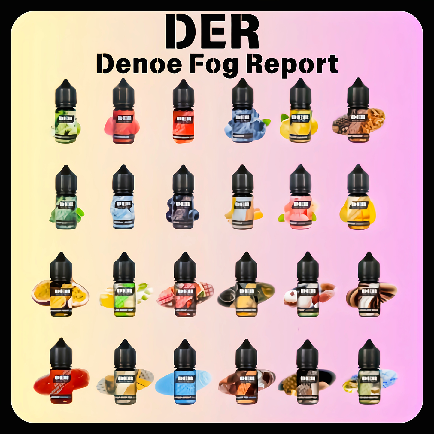 美國進口 DER系列 小菸油 30ml 30mg 新口味 肉桂 鳳梨