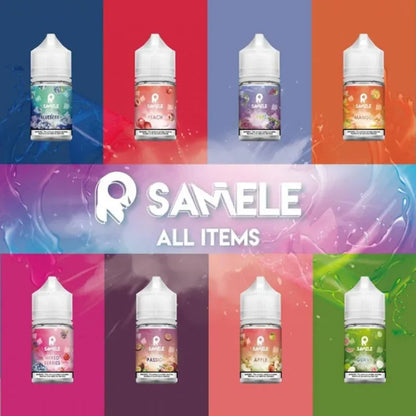 美國原裝 SAMELE冰釀系列 電子菸油 蒸氣果汁 30ML