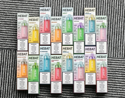 喜貝15000口 hebat拋棄式 大容量一次性電子菸 16種口味